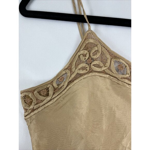 La Senza Splendida Silk Champagne Cami Women’s Size M - Picture 3 of 9